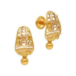 Malabar Gold and Diamonds 22k (916) Yellow Gold Earring for Women-picture-34