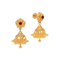 Malabar Gold and Diamonds 22k (916) Yellow Gold Earrings for Women-picture-43