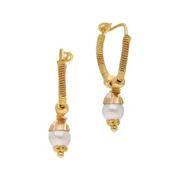 Malabar Gold and Diamonds 22k (916) Yellow Gold Earrings for Women-picture-43