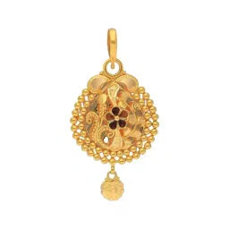 Malabar Gold and Diamonds 22k (916) Yellow Gold Pendant for Women-picture-28