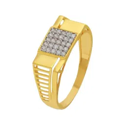 Malabar Gold and Diamonds 22k (916) Yellow Gold Ring for Men-picture-29