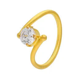 Malabar Gold and Diamonds 22k (916) Yellow Gold Ring for Women-picture-34