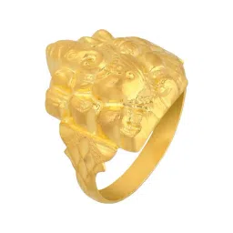 Malabar Gold and Diamonds 22k (916) Yellow Gold Ring for Women-picture-40