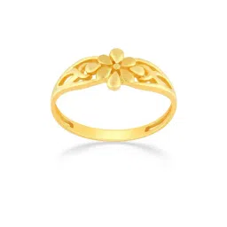 Malabar Gold and Diamonds 22k Gold Floral Ring for Women-image-42