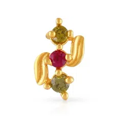 Malabar Gold and Diamonds 22k Gold Nosepin for Women-image-32