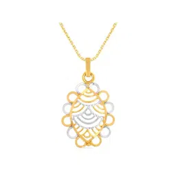 Malabar Gold and Diamonds 22k Gold Pendant without Chain for Women-image-11