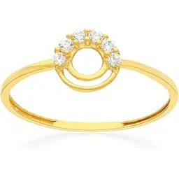 malabar gold & diamonds Malabar Gold and Diamonds 22k (916) Yellow Gold Ring for Women-picture-16