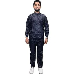 maleno Rain Coat(Suit) for Adults with Storage Bag, High Collars and Adjustable Hood-picture-48
