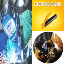 Malfah Enterprises Electrode Clamp Holder One-Handed Brass & Copper 300 A Current Rating for MMA Welding Machines, MFN (300 A) image 5