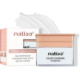 Maliao Color Changing Foundation | Flawless Coverage | Skin Tone Adapting | Lightweight & Long-Lasting | Hydrating Formula | 20g-picture-13