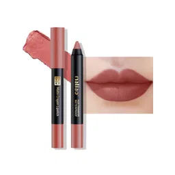 Maliao PoutPlay Non Transfer & Waterproof Crayon Lipstick - Caramel 807-picture-19
