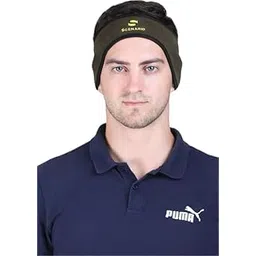 malvina 1 Pc Ear Warmers Headband Stretchy Ear Covers Sweatband Ski Winter Headband Earmuff Workout Headbands Moisture Wicking Thermal Sport Headbands Green-picture-16