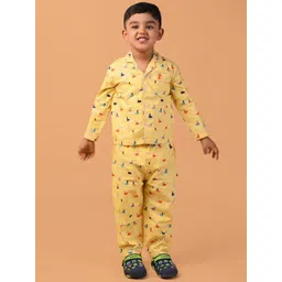 MAMA AND PEACHES Unisex Kids Night suit-picture-17