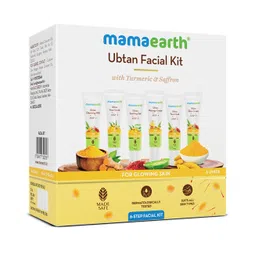 mama earth Mamaearth Ubtan Facial Kit with Turmeric & Saffron for Glowing Skin - 60 g-picture-12