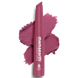 Mama Earth Moisture Matte 12 Hours Longstay Lipstick - 07 Raspberry Scarlet - 0.7 g-picture-15
