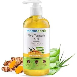 Mamaearth Aloe Turmeric Gel From 100% Pure Aloe Vera For Face, Skin & Hair with Turmeric & Vitamin E (300 ML)-picture-30