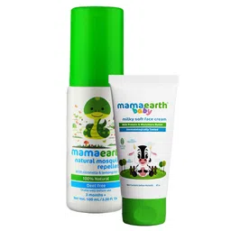 mamaearth baby mamaearth Milky Soft Baby Face Cream With Muru Muru Butter - 60 ml & Natural Mosquito Repellent Spray With Lemongrass Oil - 100 ml-picture-10