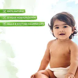Mamaearth 100% Natural Milky Soft Lip Balm For Babies For 12 Hour Moisturization image 3