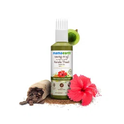 Mamaearth Kerala Thaali Hair Oil with Hibiscus & Bhringraj - 150 ml-picture-25