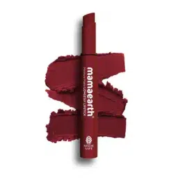 mamaearth Moisture Matte Longstay Lipstick - 20 Red Caramel-picture-36
