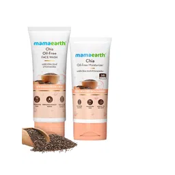 Mamaearth Set Of 2 Chia Oil Free Face Wash -100 ml & Chia Moisturizer - 80 g-picture-30