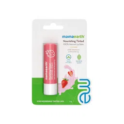 Mamaearth Set Of 2 Nourishing Tinted 100% Natural Lip Balm With Vitamin E - 4 g Each image 5
