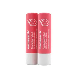 Mamaearth Set Of 2 Nourishing Tinted 100% Natural Lip Balm With Vitamin E - 4 g Each image 1