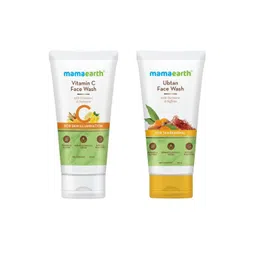 Mamaearth Set of Vitamin C & Ubtan Face Wash - 50ml Each-picture-42