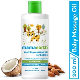 mamaearth Soothing Baby Massage Oil, with Sesame, Almond & Jojoba Oil-picture-24