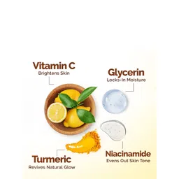 Mamaearth Vitamin C Daily Glow Light Gel Moisturizer With Turmeric - 200 g image 5