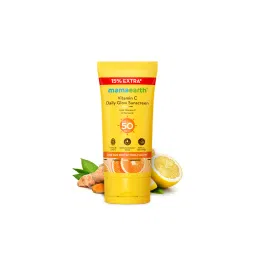 Mamaearth Vitamin C Daily Glow Sunscreen SPF 50 PA++++-picture-23