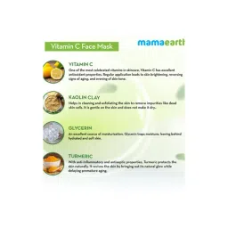 Mamaearth Vitamin C Face Mask - 100 gm image 4