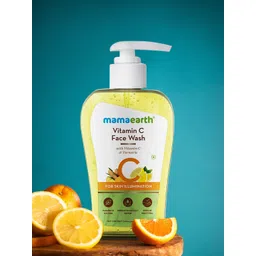 Mamaearth Vitamin C Oil Free Face Wash For Acne-Prone Dry & Oily Skin - 250ml-picture-34