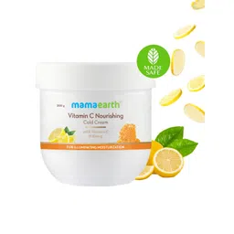 Mamaearth Vit.C Nourishing Cold Cream for Face & Body For Illuminating Moisturization 200g-picture-22