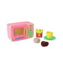 Mamma Mia Mini Microwave Role Play Toy - Multicolour-image-15