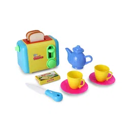 Mamma Mia Pop Up Toaster Role & Pretend Play Toy 8 Pieces - Multicolor-image-40