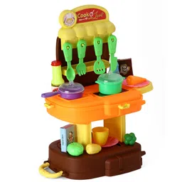 Mamma Mia Role Play Kitchen Set School Bag 36 Pieces - Brown-image-17