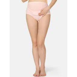 MAMMA PRESTO High-Rise Cotton Maternity Briefs MPU-18 PINK-I23-picture-37