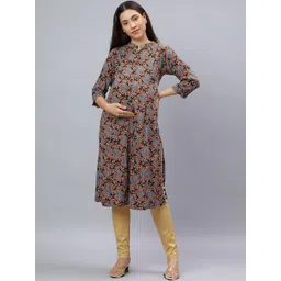 Mammas Maternity Printed Maternity Kurti-picture-37