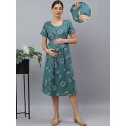 Mammas Maternity Printed Nightdress-picture-12