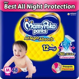 Mamy Poko 48 Pcs Extra Absorb Diapers Pant Packet, Size: Medium-picture-13