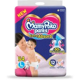 Mamy Poko 54 Pcs Extra Absorb Diapers Pant, Size: Large-picture-12