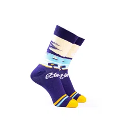 Man Arden Men Blue The Beach Bae Edition Designer Socks-picture-16