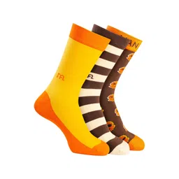 Man Arden Men Set Of 3 Patterned Cotton Calf Length Designer Edition Box Socks-picture-19