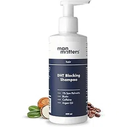 Man Matters Dht Blocking Anti Hair Fall Shampoo, Reduces Hair Fall, Strengthen Hair, With Power Of Caffeine, Saw Palmetto, Argan Oil, & Biotin | 300ml-picture-24