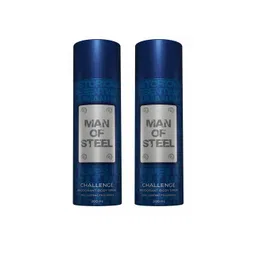 Denver Man of Steel Set of 2 Challenge Deodorant Body Spray - 127 g Each-picture-18