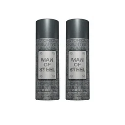 Denver Man of Steel Set of 2 Drill Deodorant Body Spray - 127g Each-picture-20