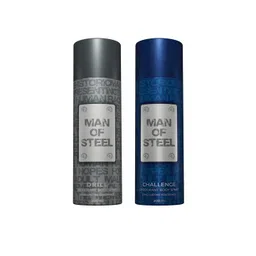 Denver Man of Steel Set of Drill & Challenge Deodorant Body Spray - 127 g Each-picture-21