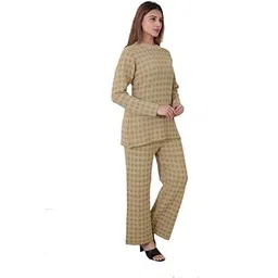 manera Premium Women's Winter Woolen Knitted Designer Cord Set, Black Textured Sweater with Pants, 2 Piece Outfit, Style #2526-picture-24