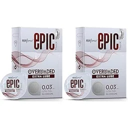 Manforce Epic ThinX Overloaded | Ultra Thin Extra Lube Condoms with Easy Peel Pack | 3 Sheets Each, Pack of 2-picture-10